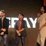 Composers Rohan-Rohan and singer Nakash Aziz at the music launch of Thackeray to release on 25th January, 2019